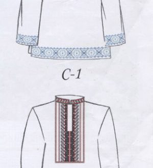 орнаменти для чоловічої сорочки від чарівної миті