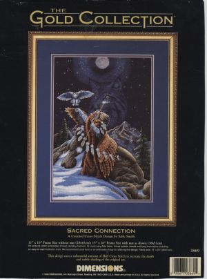 Dimensions 03869 Sacred Connection схема для вишивки хрестиком Сакральний зв'язок