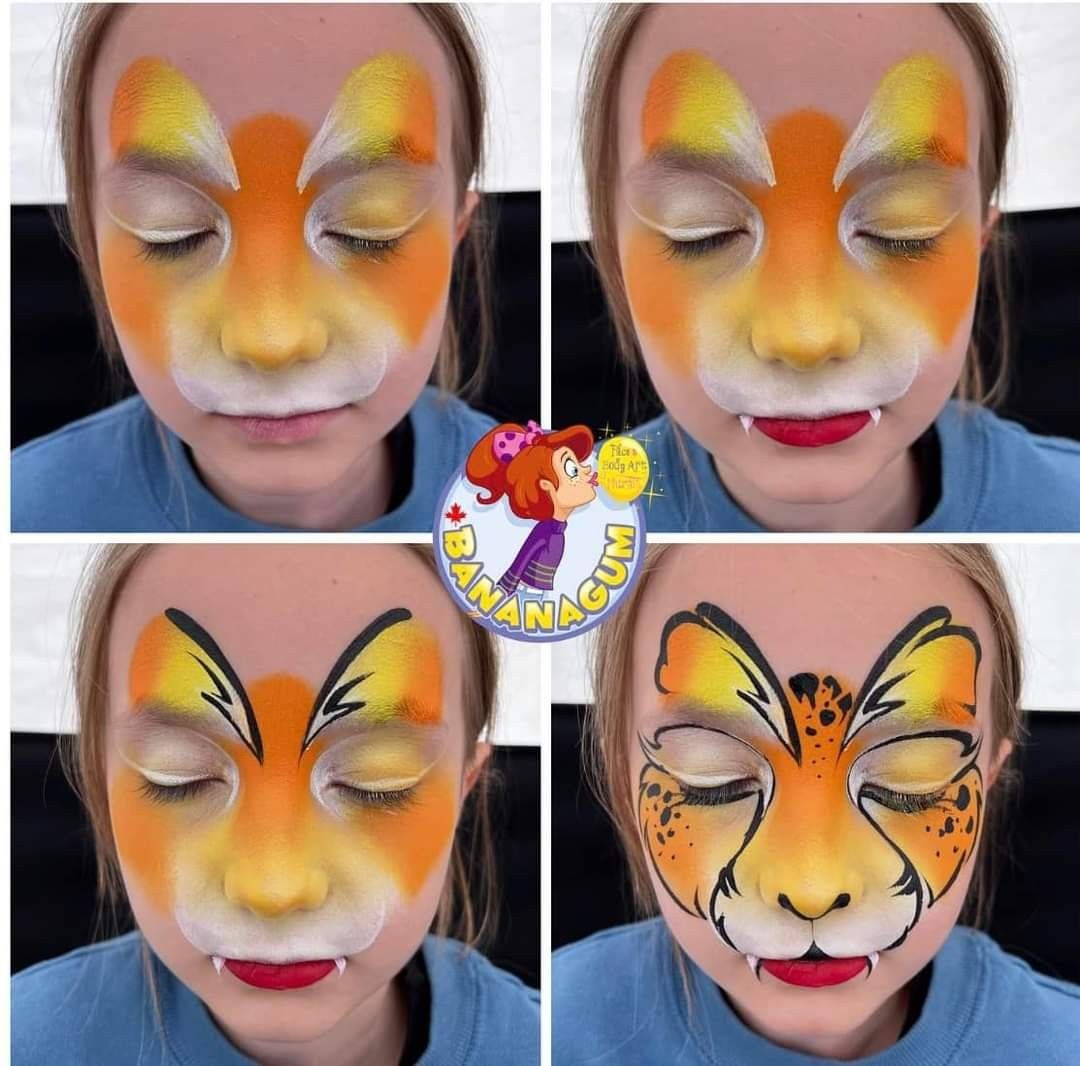 Аквагрим - Тигр