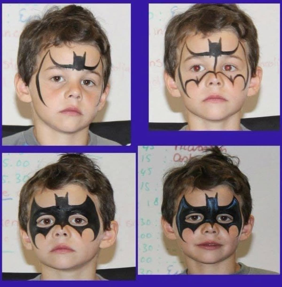 Аквагрим - Бетмен