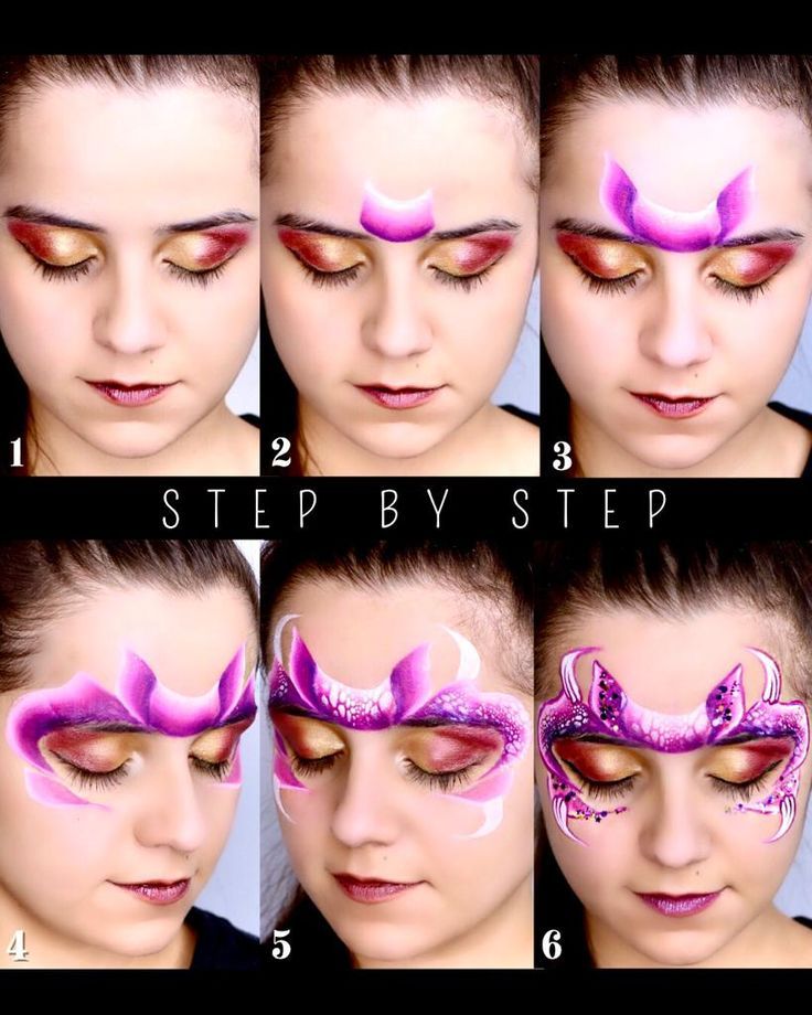 Аквагрим - Дракон