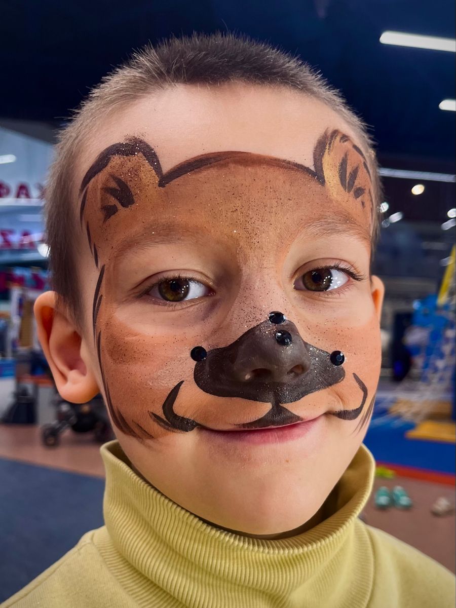 Аквагрим - Ведмедик