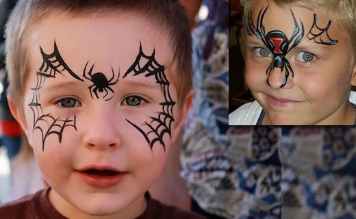 Аквагрим - Павук